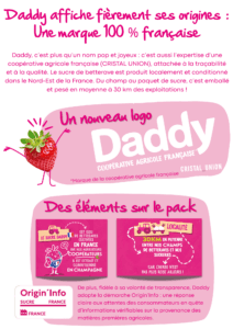Daddy reprend des couleurs et affiche son appartenance à la coopérative !