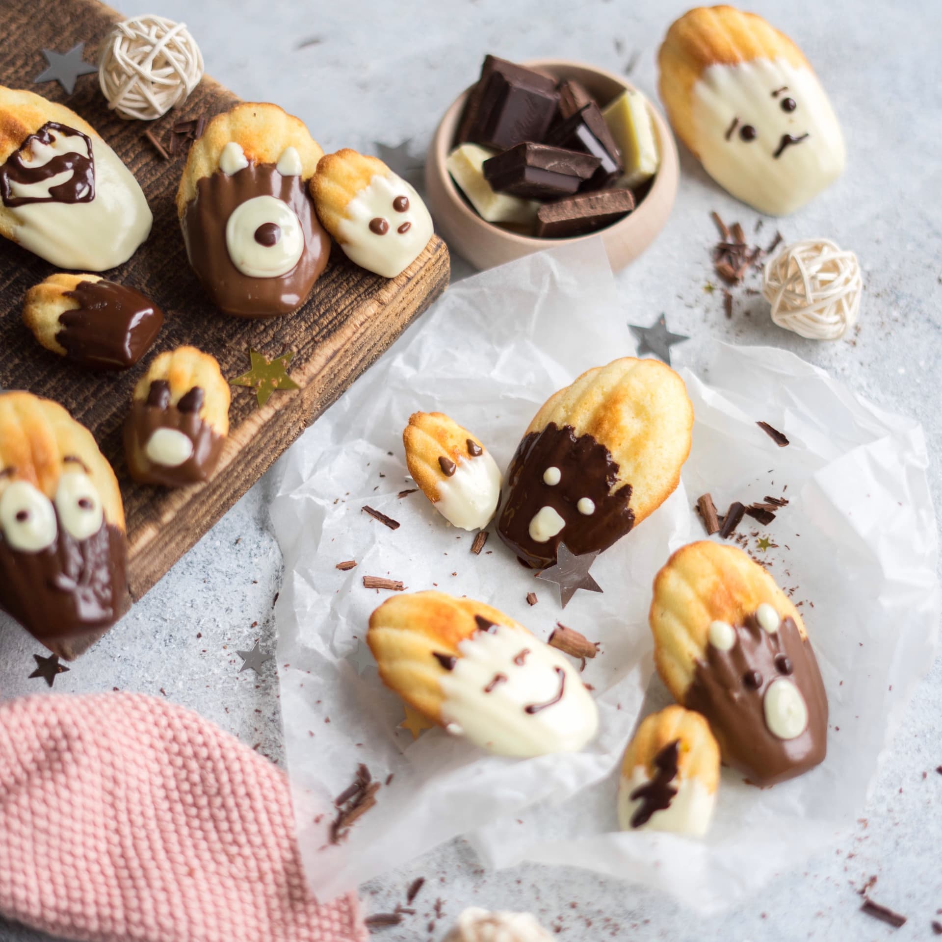 Les Super-Madeleines de Chloë du "Tablier de Chloë"