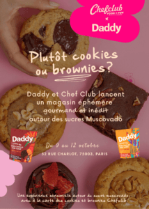 Daddy et Chefclub lancent un magasin éphémère autour des Muscovado !