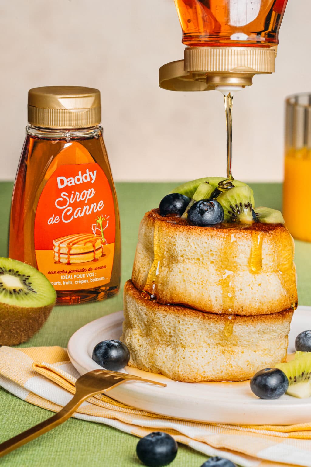 Fluffy Pancakes au Sirop de canne Daddy